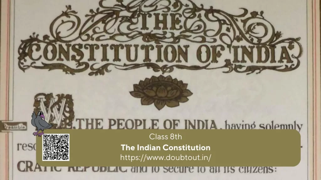 NCERT Solutions For Class 8 Civics Chapter 1 The Indian Constitution ...