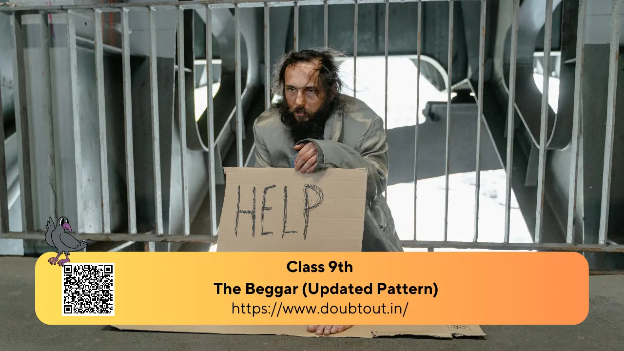 NCERT Solutions for Class 9 English Chapter 9 The Beggar (Updated Pattern)